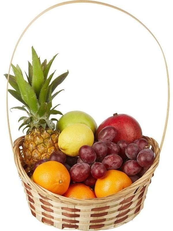 Корзина с фруктами маленькая
