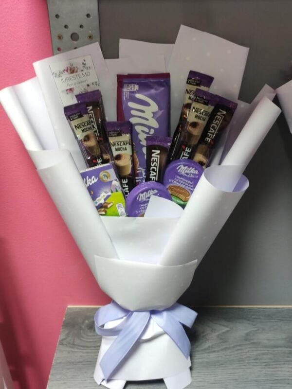 Букет из кофе и Милки