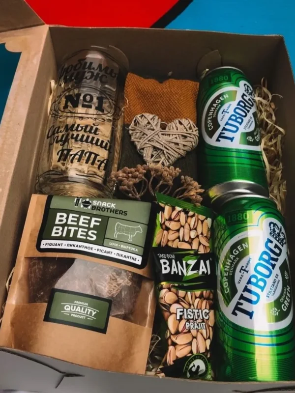 Подарочный мужской бокс